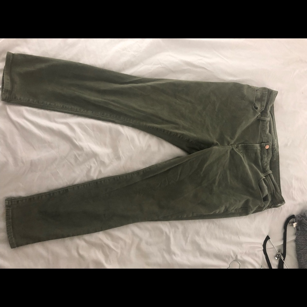 Green Rockstar Pants